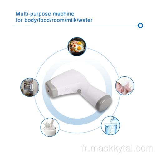 Thermomètre frontal numérique pour fièvre personnelle infrarouge